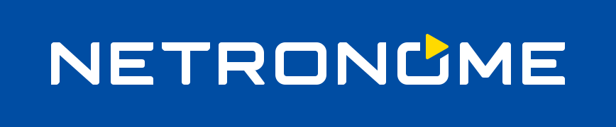 netronome logo reversed large